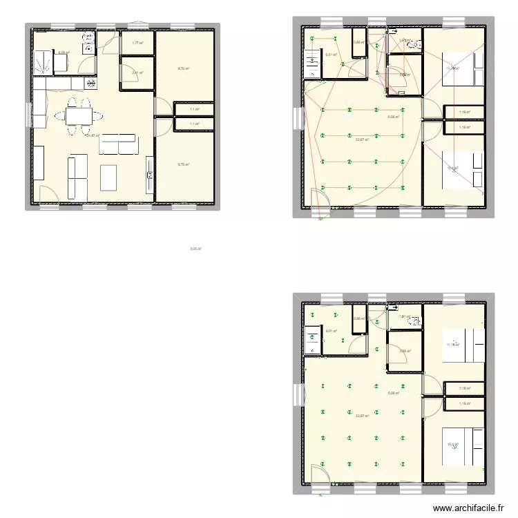 Les bleuets appartement 9. Plan de Les bleuets appartement 9. Plan de