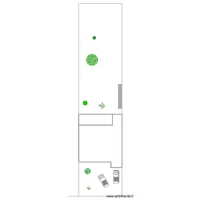 plan de masse projet&eacute; 2 loin