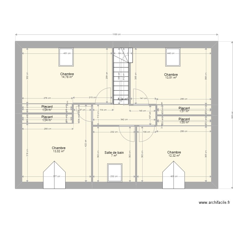 vellumylum étage fleurines. Plan de 0 pièce et 0 m2