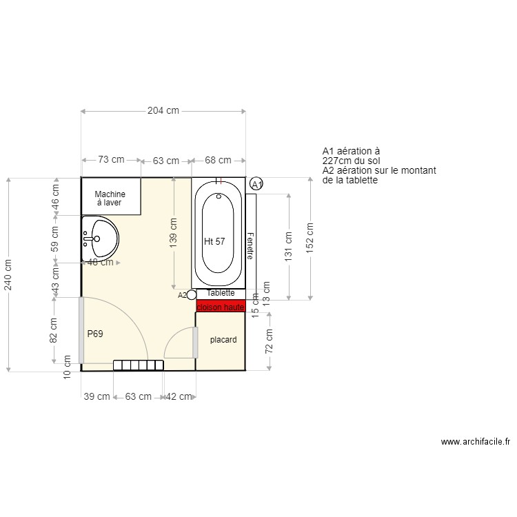 Fraysse Anne Marie. Plan de 0 pièce et 0 m2