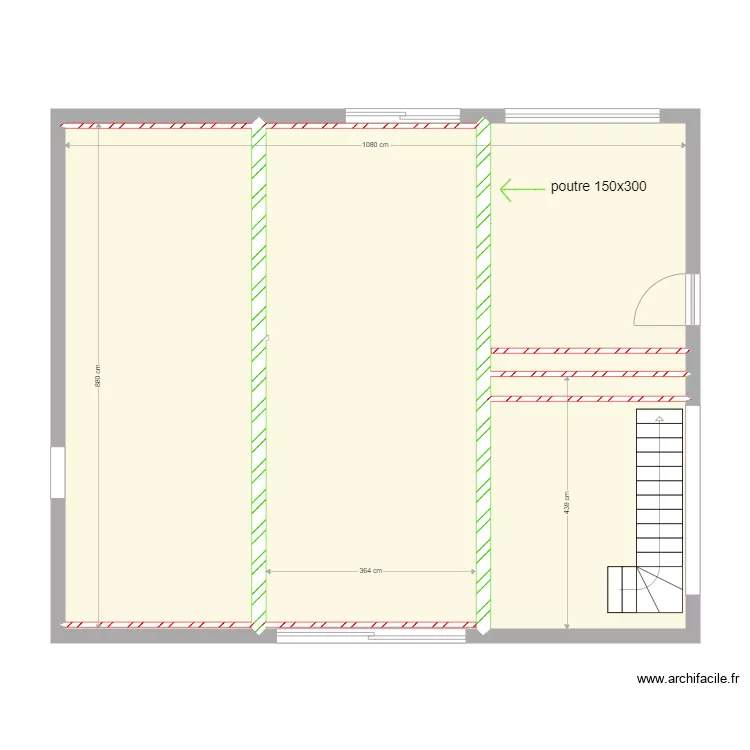 CORDOVA plancher. Plan de 
