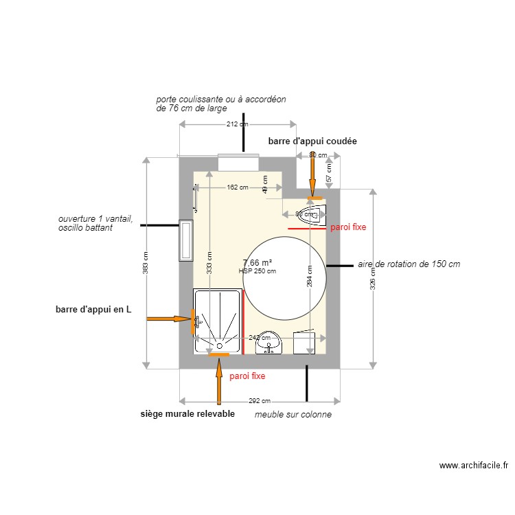 Me VERROEST-1-. Plan de 1 pièce et 8 m2