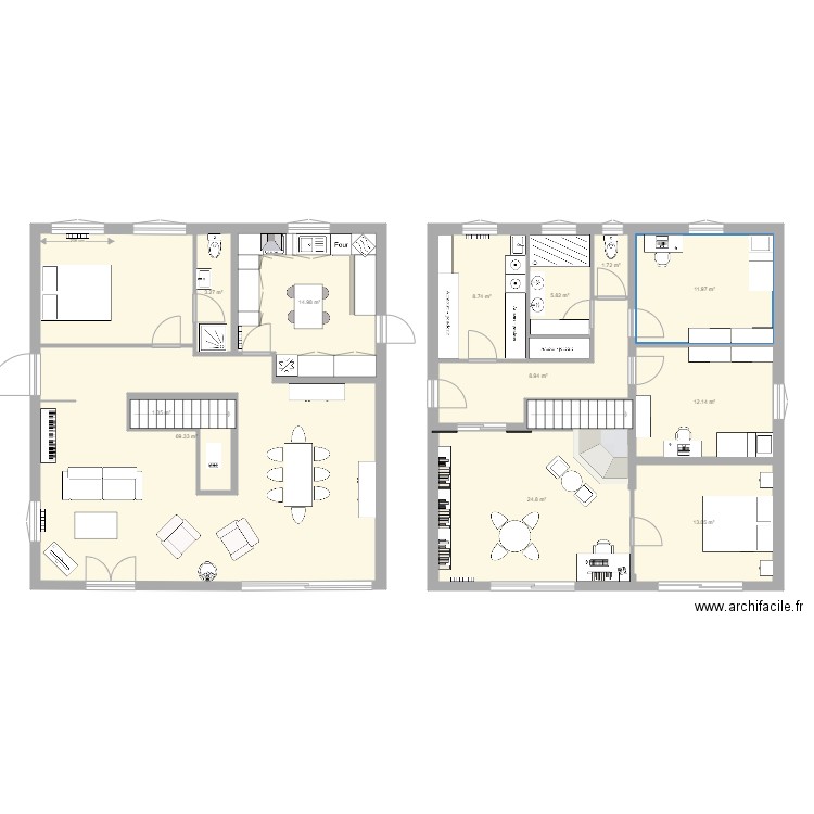 Maison Royan V4. Plan de 0 pièce et 0 m2