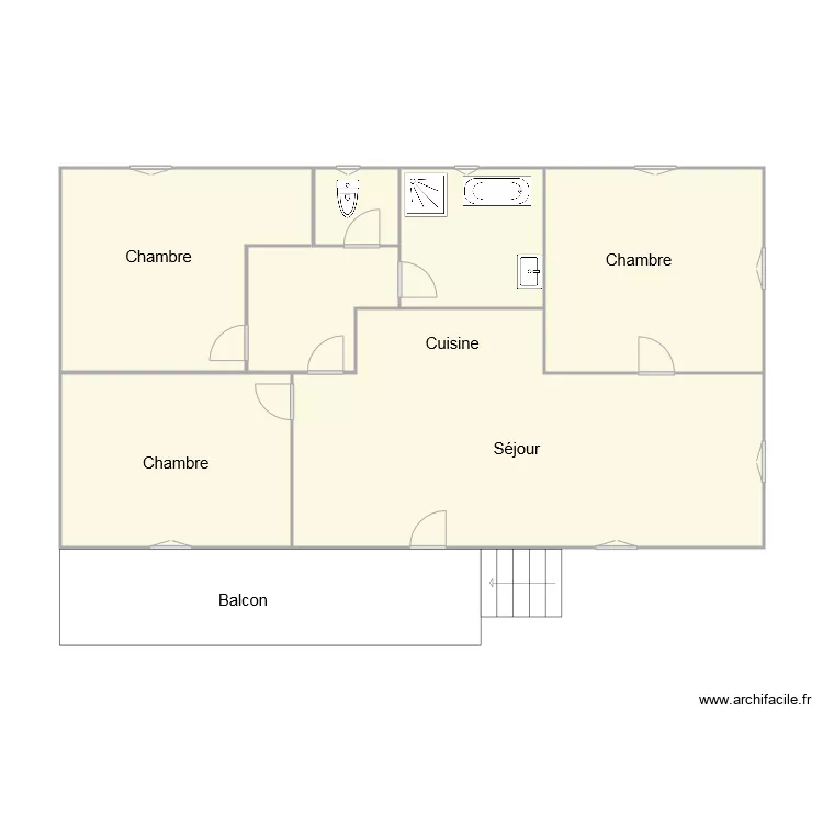 plan 1084 Murat . Plan de 