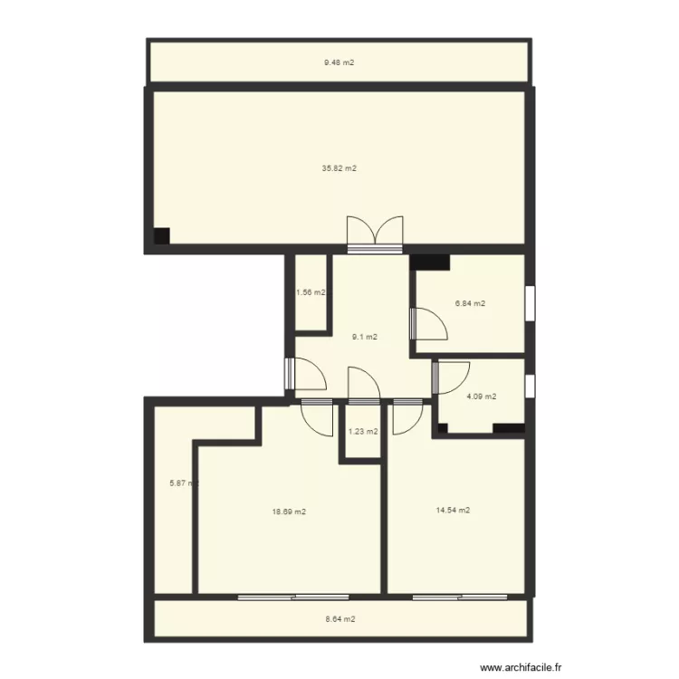 PAIGNON APPT. Plan de 