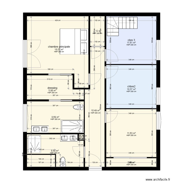 1er etage PROPO 2. Plan de 0 pièce et 0 m2