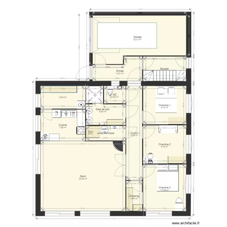  maison606. Plan de 