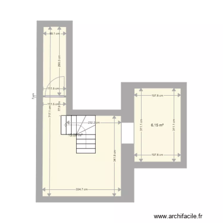 SOUS SOL MAISON. Plan de 