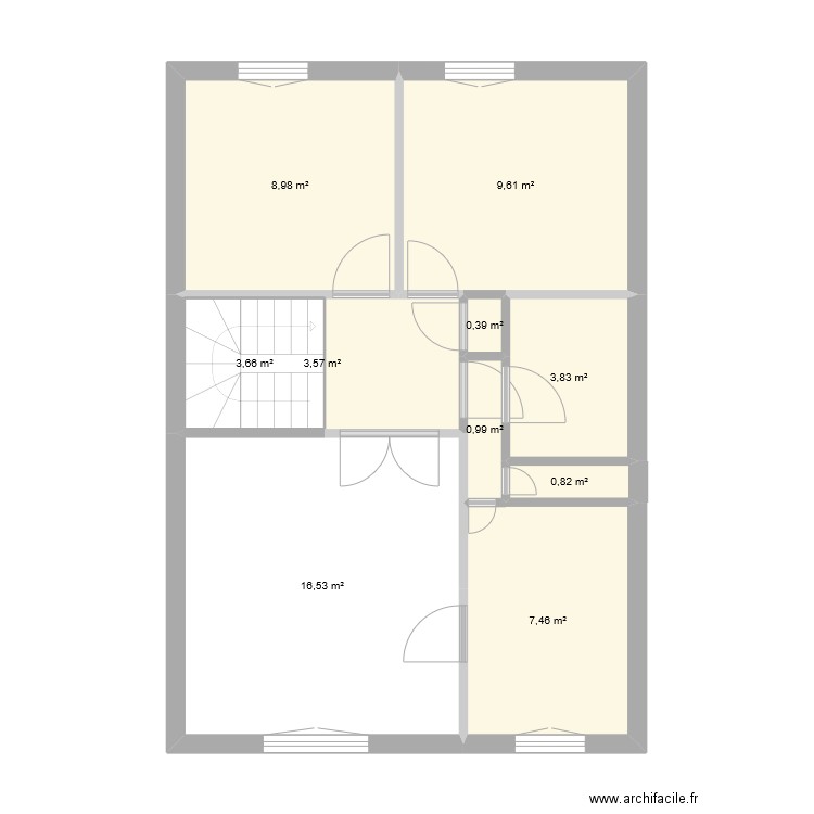 Maison Maman 1. Plan de 15 pièces et 107 m2