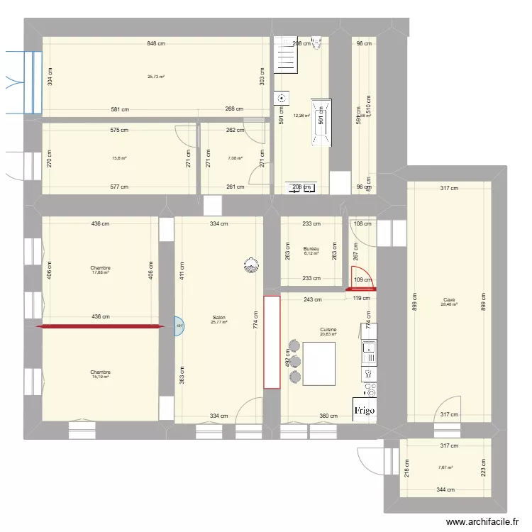 Eliott Ubaldi. Plan de 