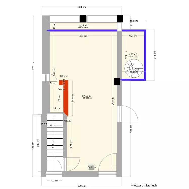AGH CUBE EN VERRE / FERMETURE. Plan de 3 et 45 m² AGH CUBE EN VERRE / FERMETURE. Plan de 3 et 45 m²