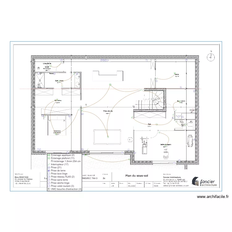 MOUTTON SS SOL. Plan de 