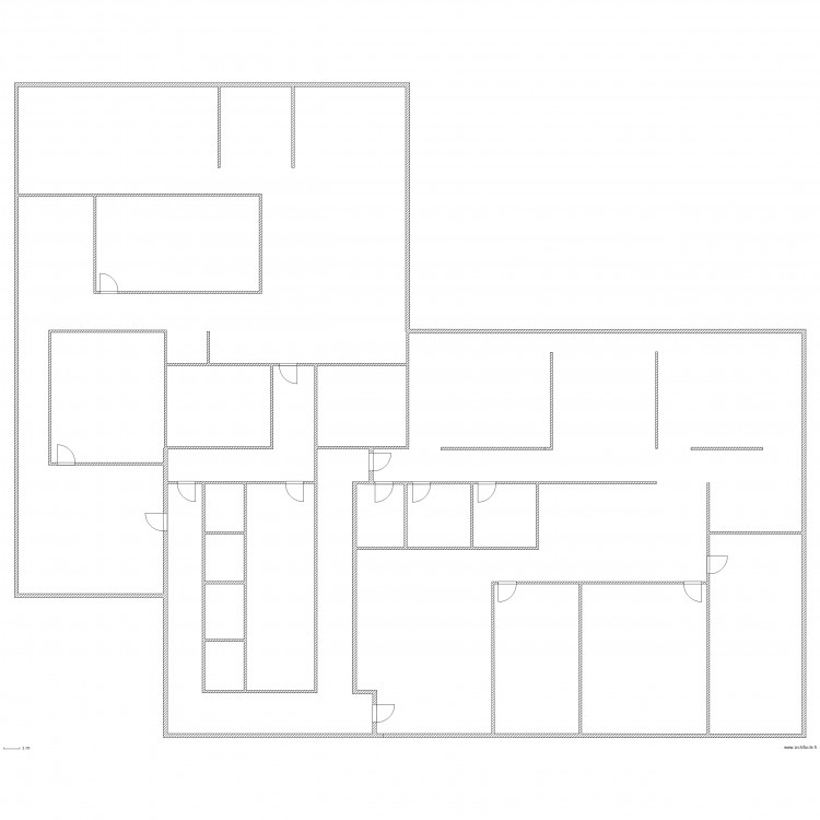 ECOLE BERNOM 1er EST . Plan de 0 pièce et 0 m2