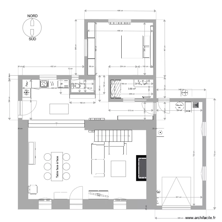 maison bis option 9 TRAVAUX. Plan de 