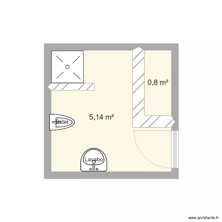 DENNAI SDE AV TX. Plan de 