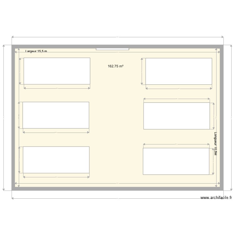 salle B618 v2. Plan de 0 pièce et 0 m2