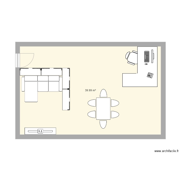 Bureau Lanterne. Plan de 0 pièce et 0 m2