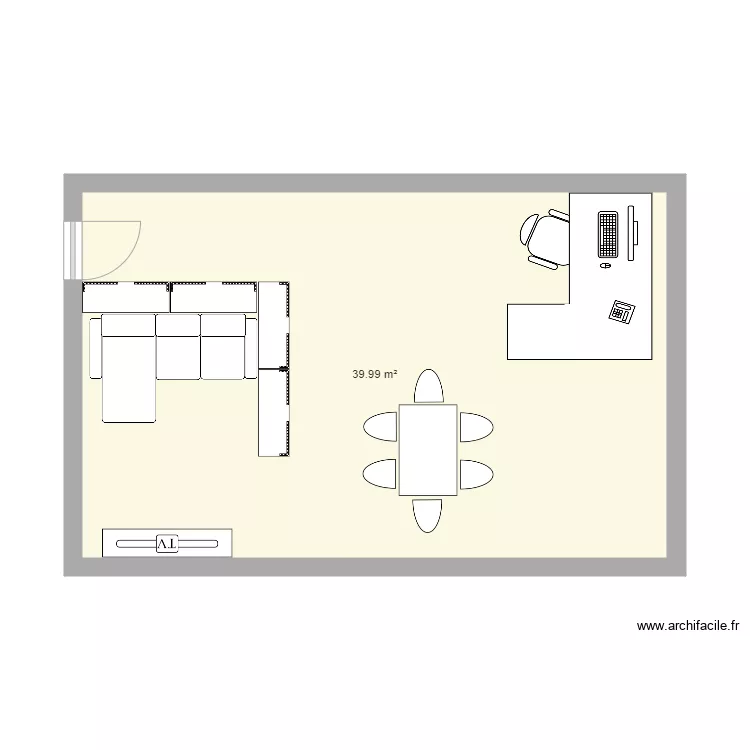 Bureau Lanterne. Plan de 