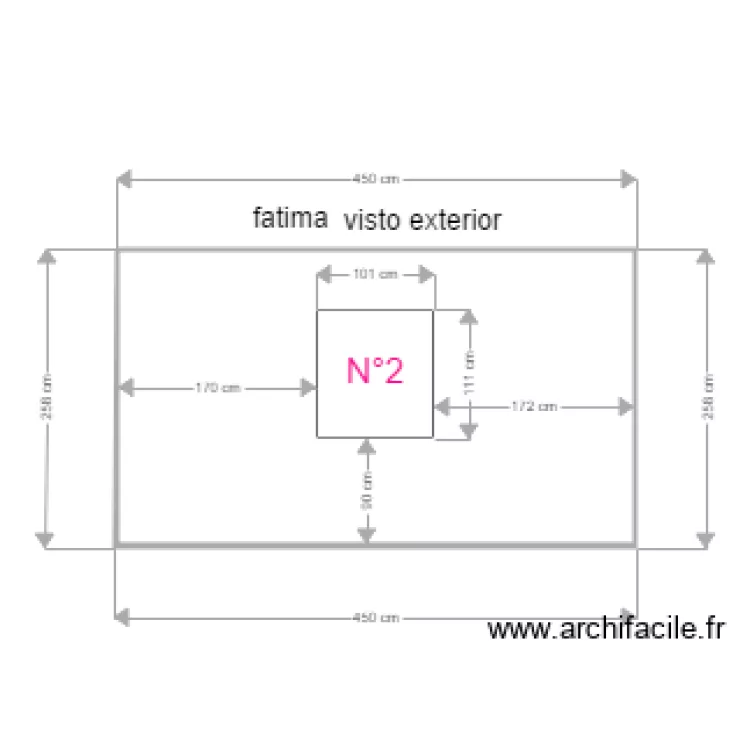 fatima ma&ccedil;on. Plan de 