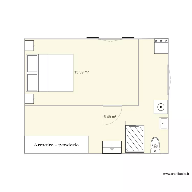 création chambre 2. Plan de création chambre 2. Plan de