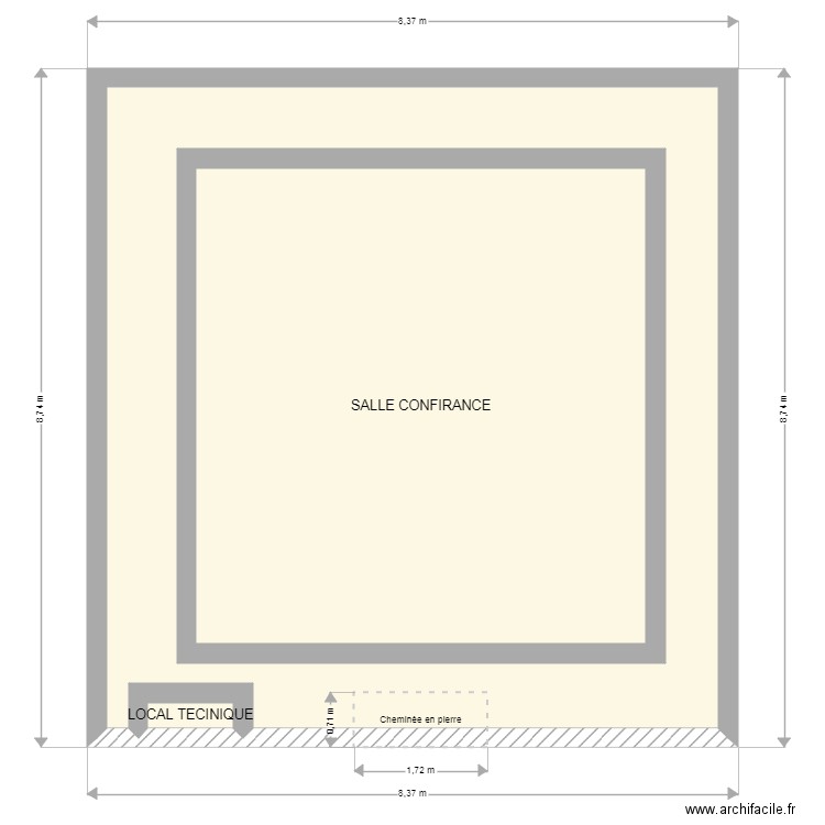 BATEMENT IDRISS CHERAIBI. Plan de 0 pièce et 0 m2