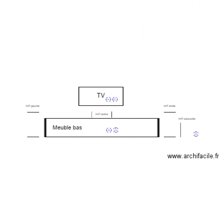 tv . Plan de 0 pièce et 0 m2