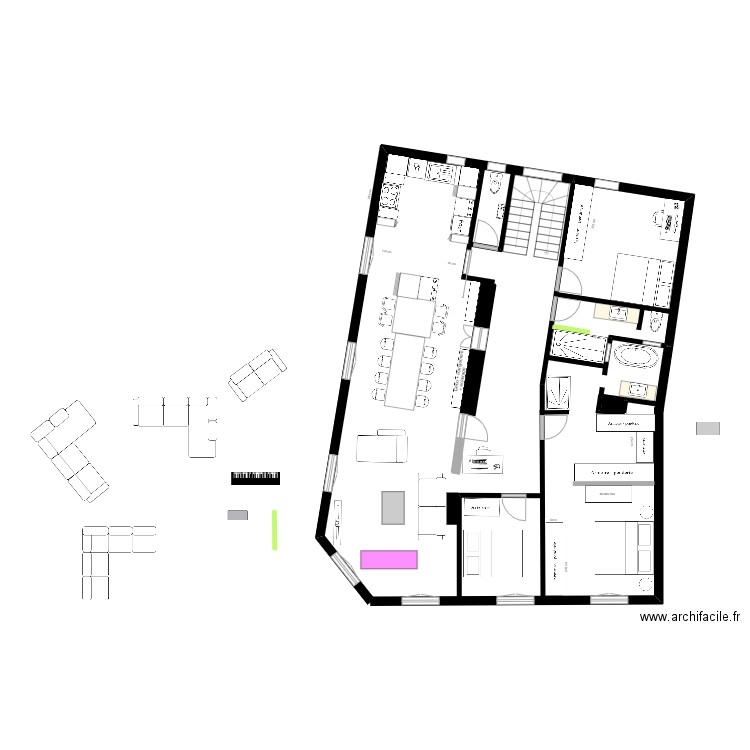 Master V6. Plan de 0 pièce et 0 m2