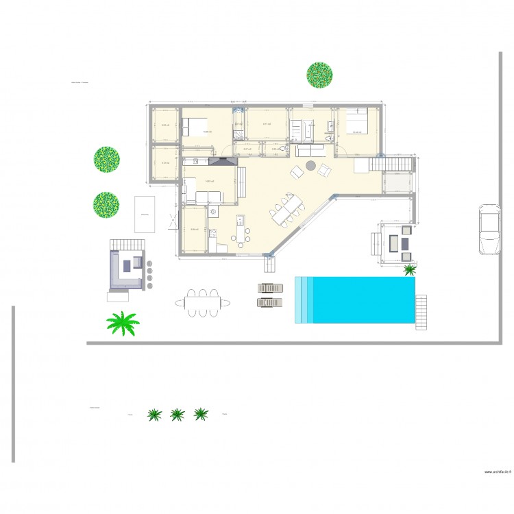 projet. Plan de 0 pièce et 0 m2