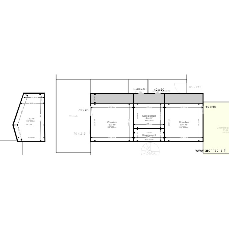 HOLUIGUE. Plan de 0 pièce et 0 m2