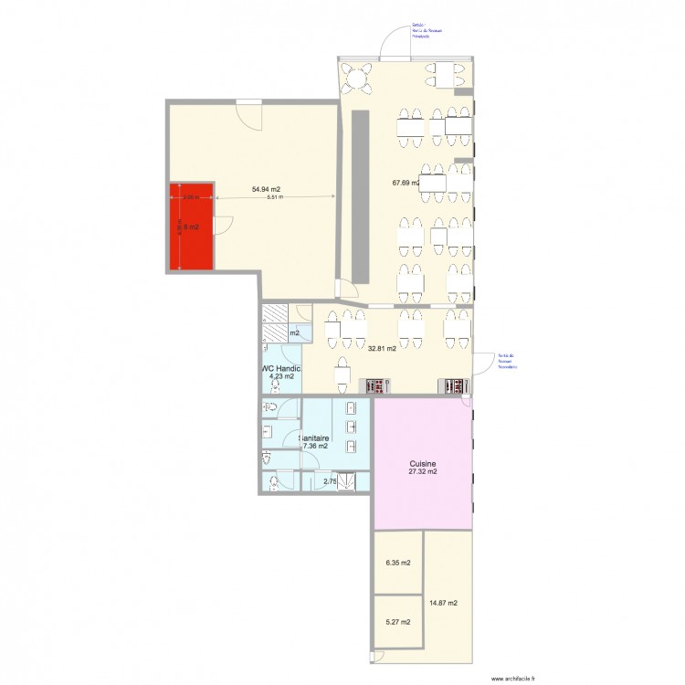 LOCAL CHAUFFERIE. Plan de 0 pièce et 0 m2