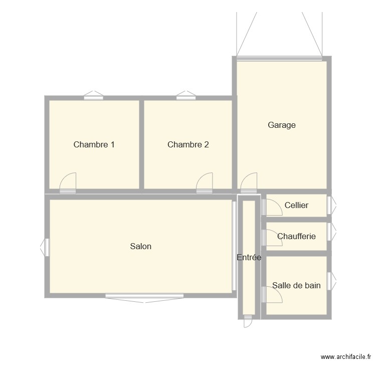 SHEMA RDC. Plan de 0 pièce et 0 m2