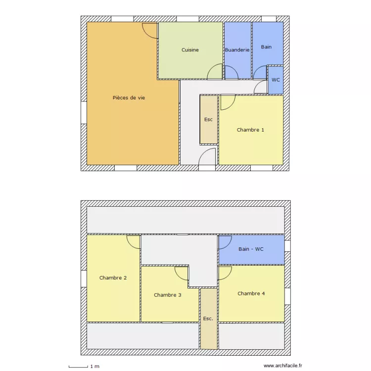 Vickie 2 CA. Plan de 