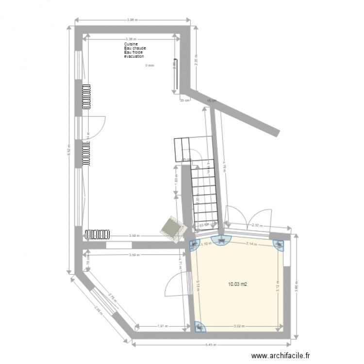 plomberie 1. Plan de 0 pièce et 0 m2