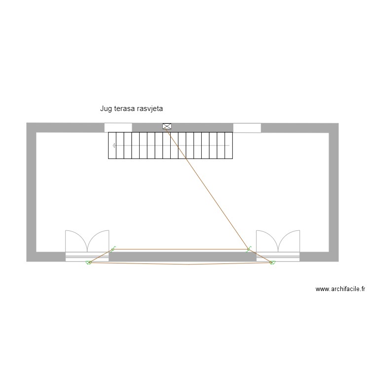 plan15S3rev3. Plan de 1 pièce et 36 m2