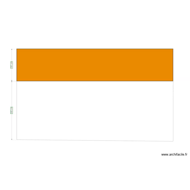 facade voisin. Plan de 