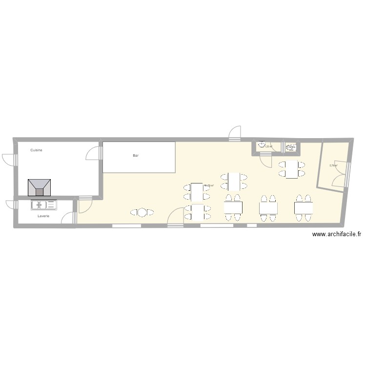 LAGUARRIGUE 2. Plan de 0 pièce et 0 m2