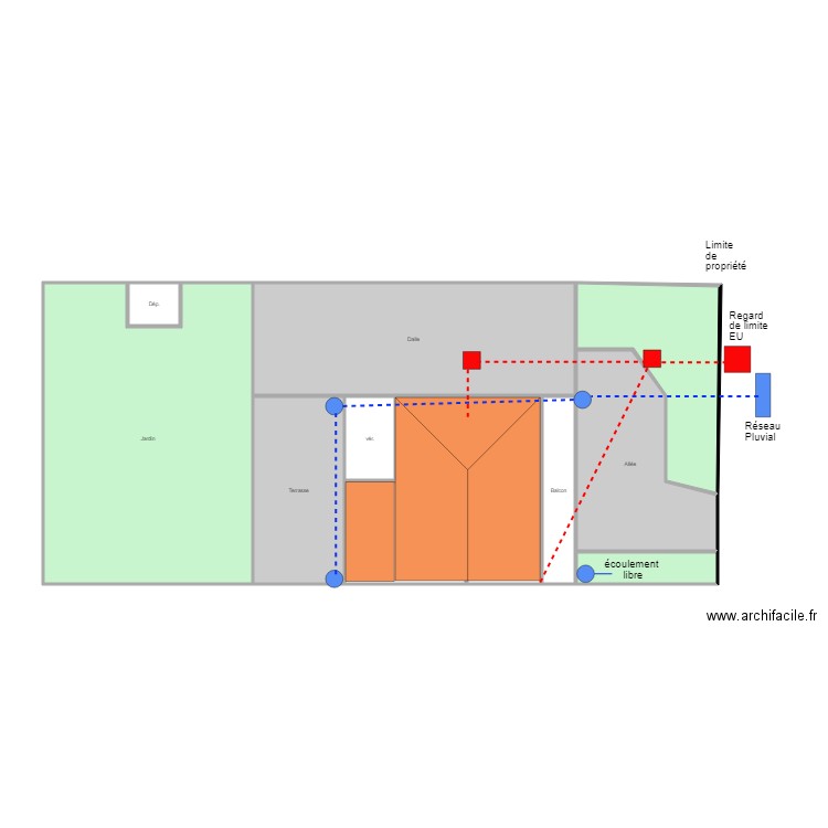 HAMON . Plan de 0 pièce et 0 m2