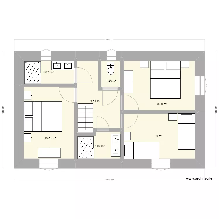 Gite 2 - R1 C. Plan de Gite 2 - R1 C. Plan de