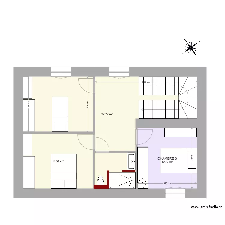Collonges N2. Plan de 