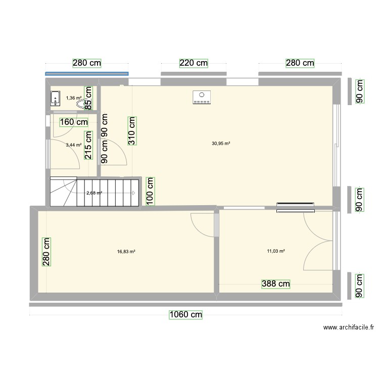Kooigem ... Plan de 0 pièce et 0 m2