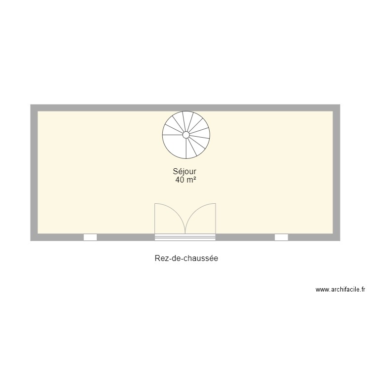 87G6014 petite maison rez-de chaussée. Plan de 0 pièce et 0 m2