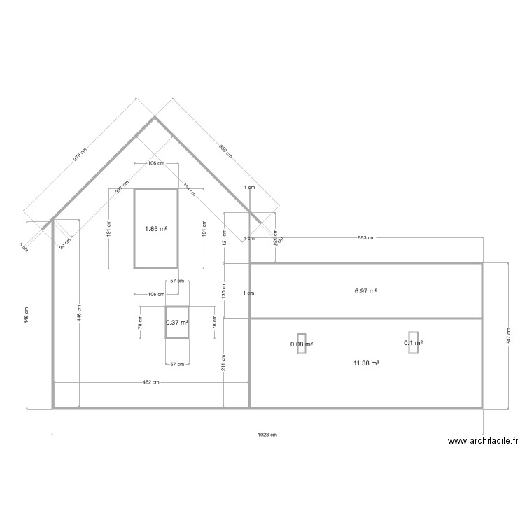 Dépendance face nord 2. Plan de 0 pièce et 0 m2