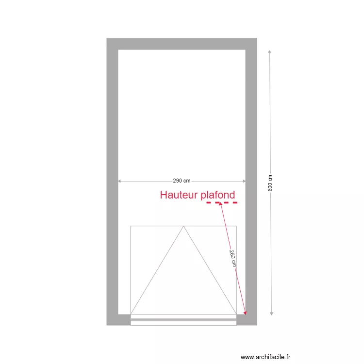 GARAGE DE ST MARCELIN. Plan de 