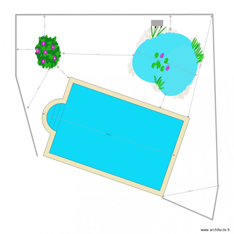 plan arrosage . Plan de 0 pièce et 0 m2