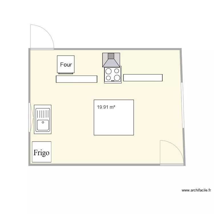 CUISINE MAMAN. Plan de 