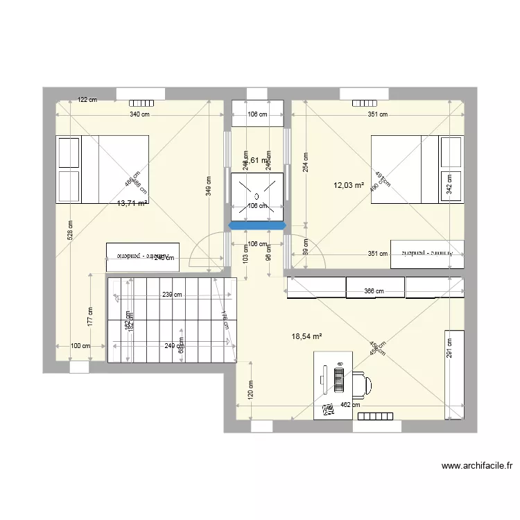 AnneDam 1er proposition 2. Plan de 