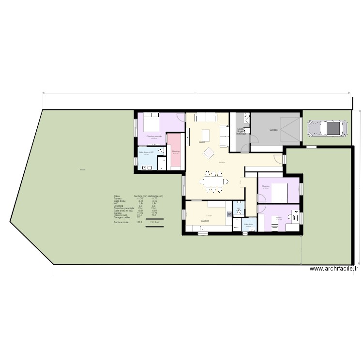 Maison 05 v4. Plan de 0 pièce et 0 m2