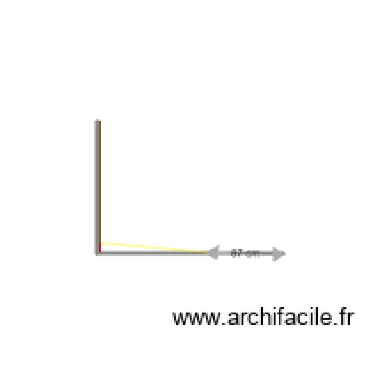 Plan coupe entr&eacute;e Century 21 St Naz. Plan de 