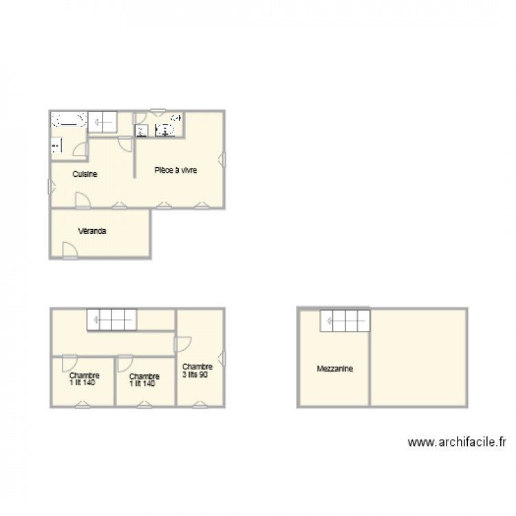 3097 Gaillard. Plan de 0 pièce et 0 m2