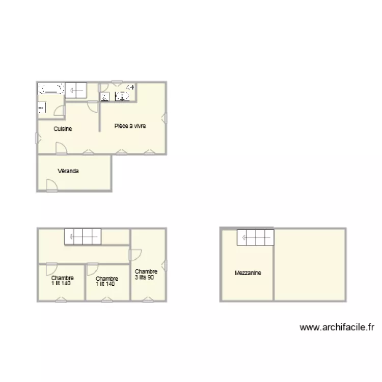 3097 Gaillard. Plan de 